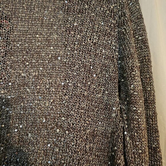 Say What? Girls XL sequin cardigan/shrug NWT - Picture 4 of 6